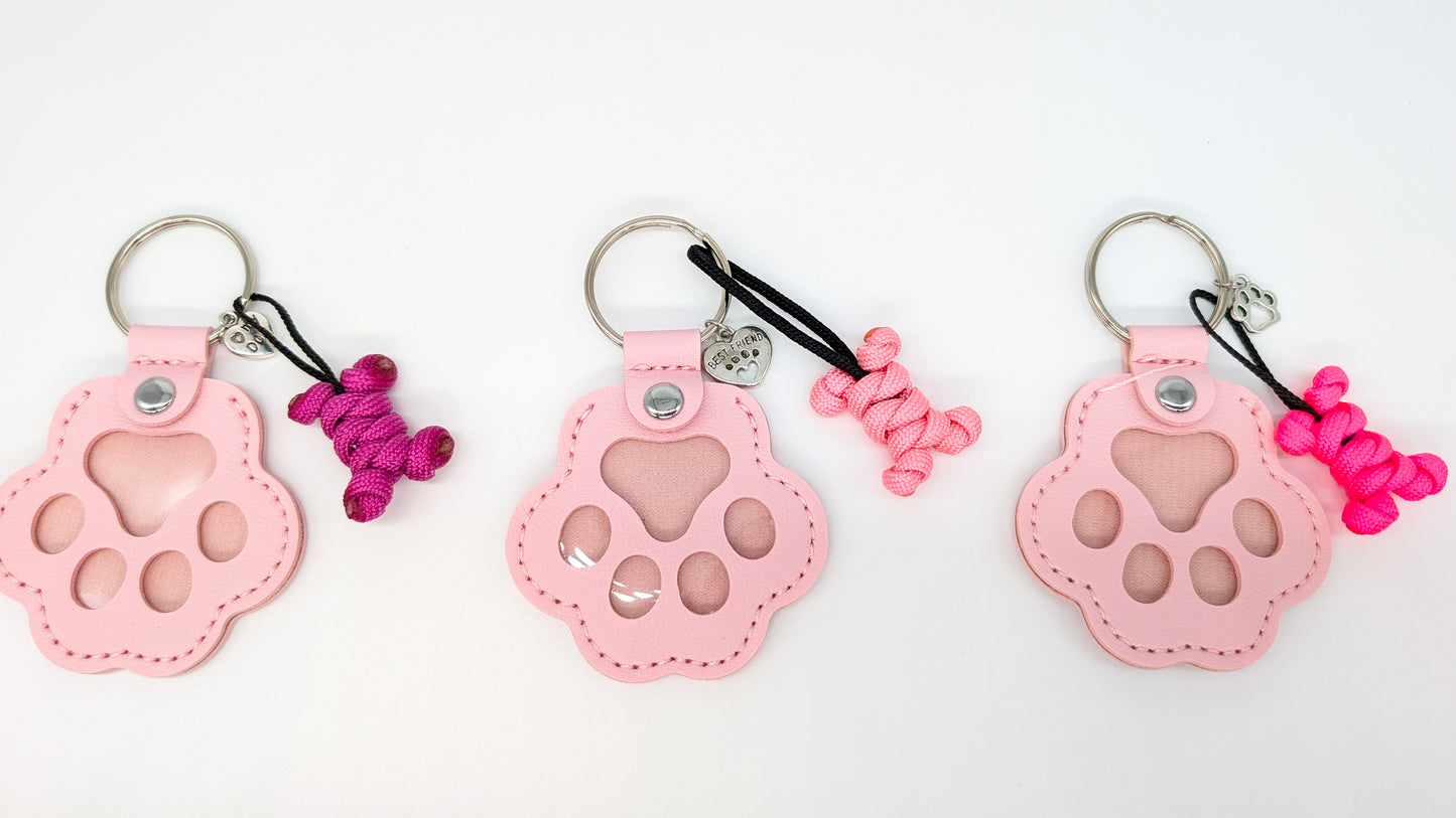 Memorial Fur Paw Key Chain