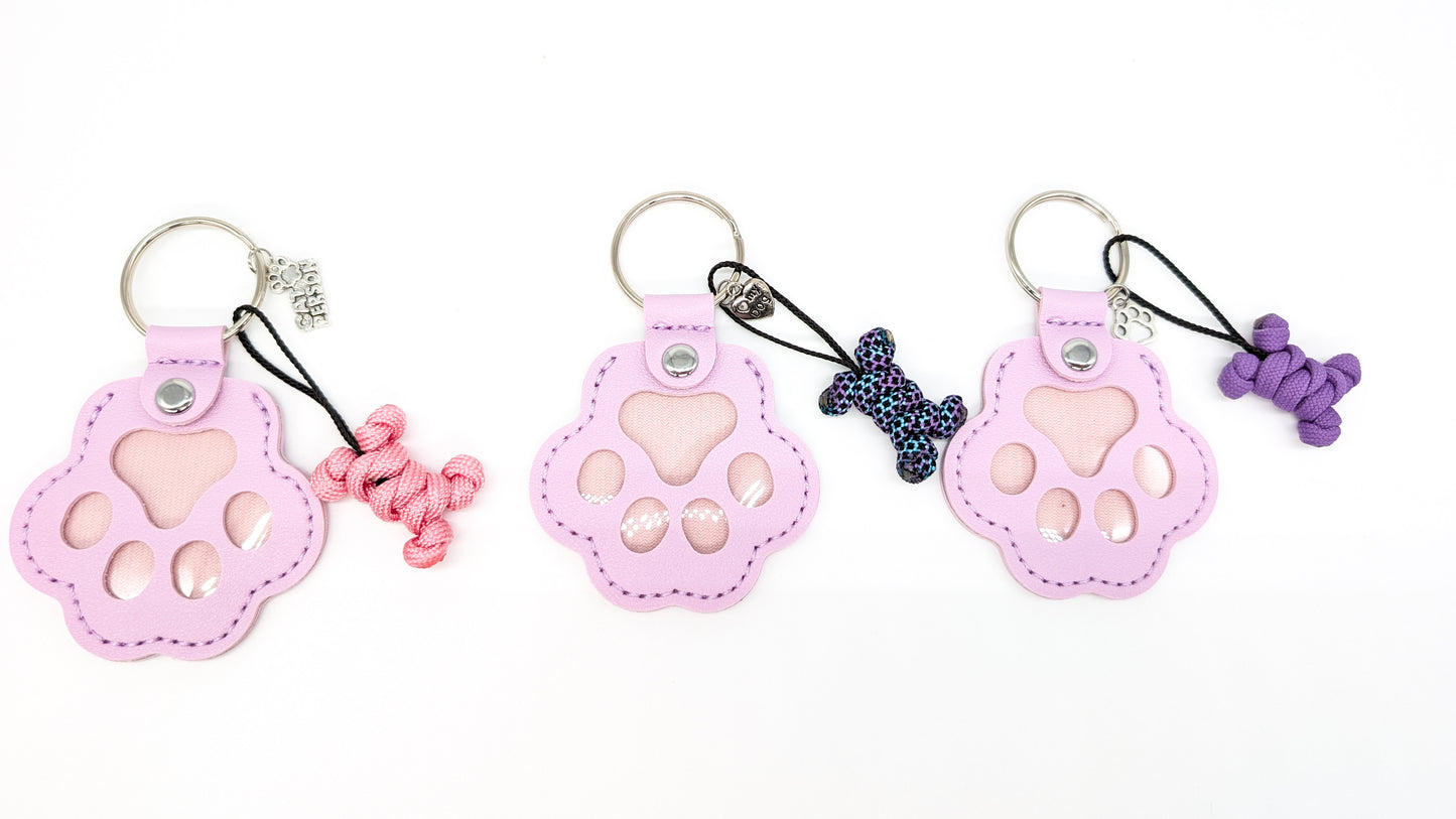 Memorial Fur Paw Key Chain
