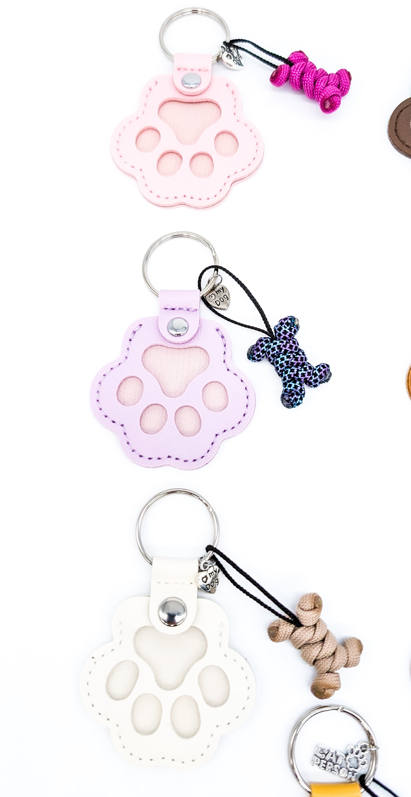 Memorial Fur Paw Key Chain