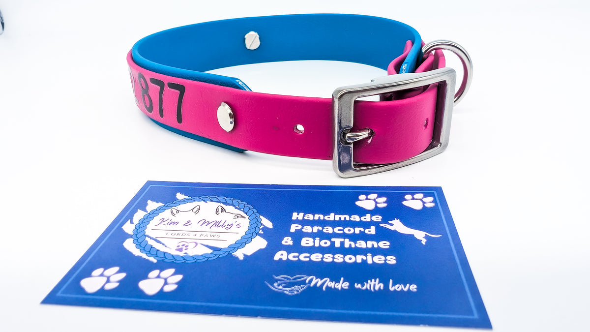 HomeSafe Personalised BioThane® Dog Collar