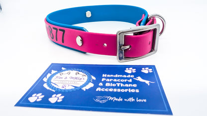 HomeSafe Personalised BioThane® Dog Collar