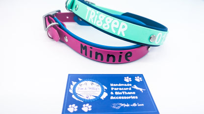 HomeSafe Personalised BioThane® Dog Collar
