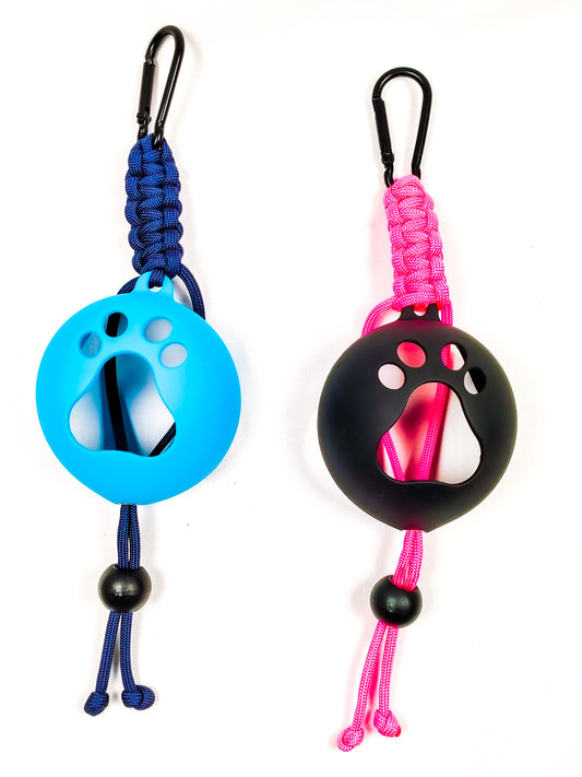 Paracord Ball Holder Kim & Milly's Cords 4 Paws Paracord Handmade Dog Accessories Customizable Made in Germany Shipping worldwide