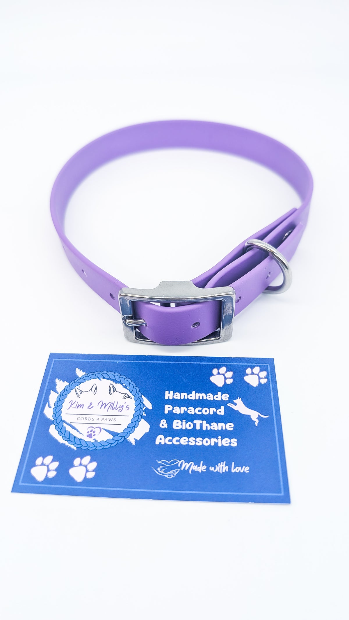 HomeSafe Personalised BioThane® Dog Collar