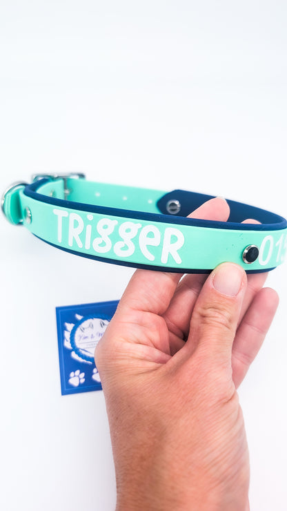 HomeSafe Personalised BioThane® Dog Collar