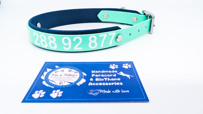 HomeSafe Personalised BioThane® Dog Collar