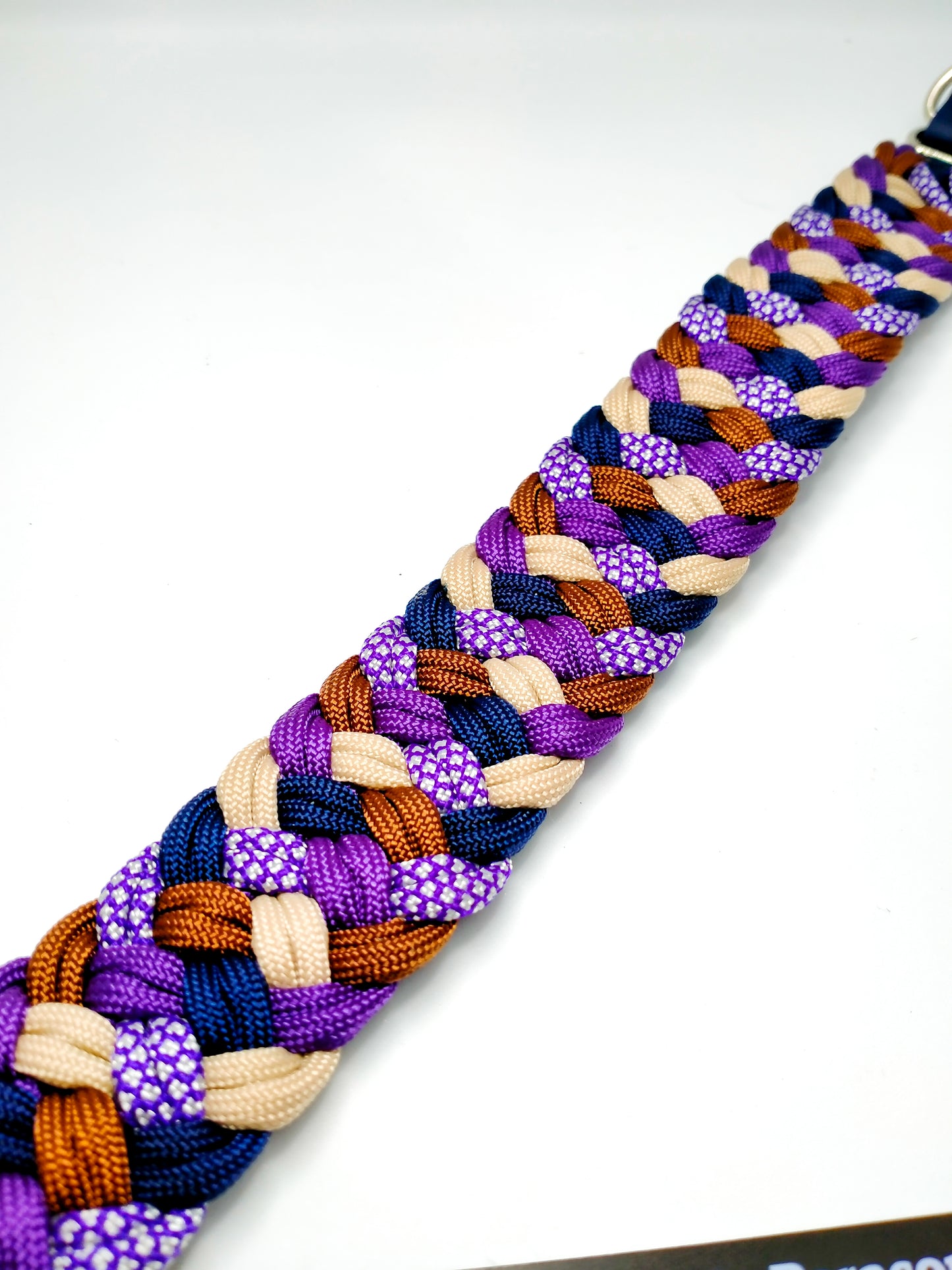 Dog Collar - Milly's Rainbow cords4paws Paracord Handmade Dog Accessories Customizable Made in Germany Shipping worldwide
