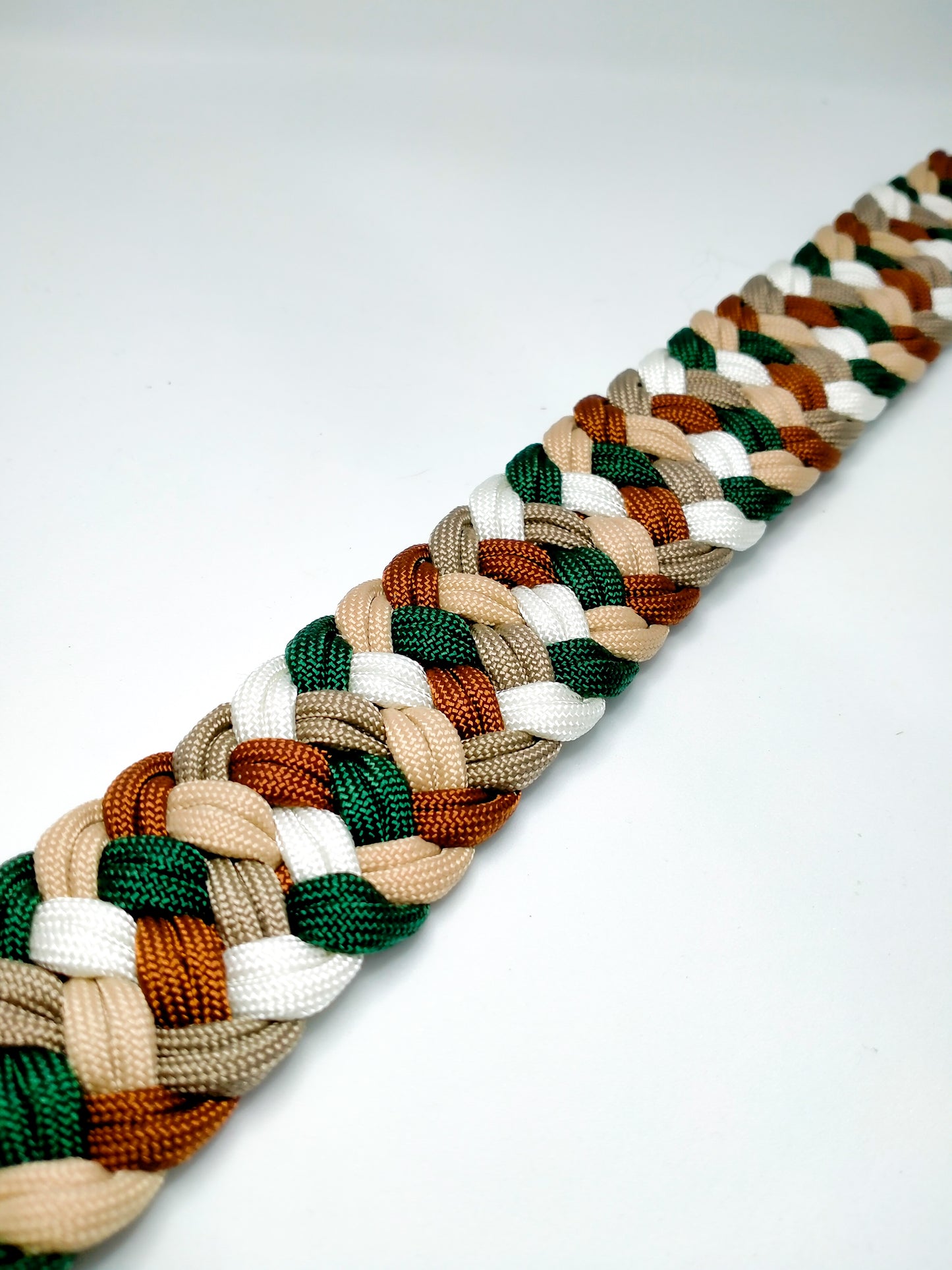 Dog Collar - Milly's Rainbow cords4paws Paracord Handmade Dog Accessories Customizable Made in Germany Shipping worldwide